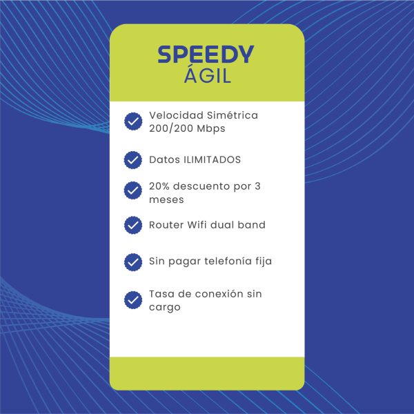 Plan Agil Speedy Canelones